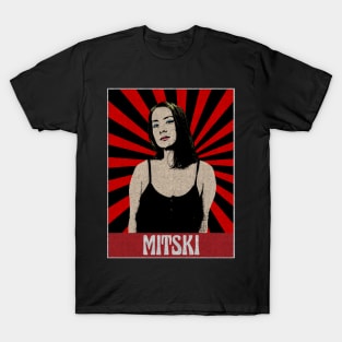 Vintage Mitski 1980s Pop Art T-Shirt